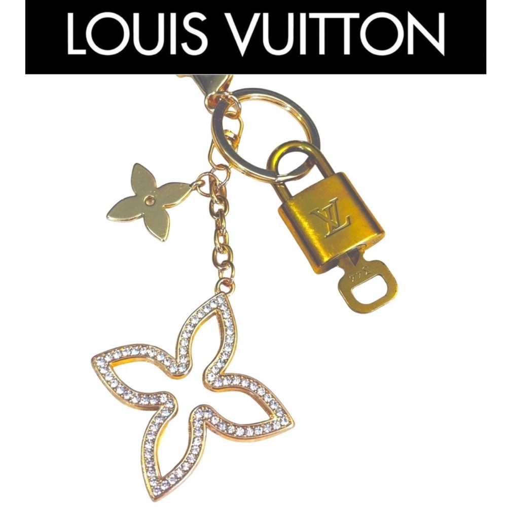 LOUIS VUITTON Lock & Key: #344 on Free Unbranded NWT Bag Charm/Keychain, EUC